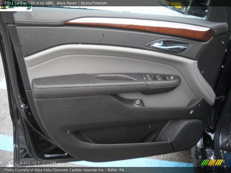 Black Raven / Ebony/Titanium 2011 Cadillac SRX 4 V6 AWD