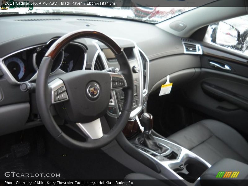Black Raven / Ebony/Titanium 2011 Cadillac SRX 4 V6 AWD