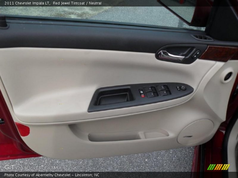 Red Jewel Tintcoat / Neutral 2011 Chevrolet Impala LT
