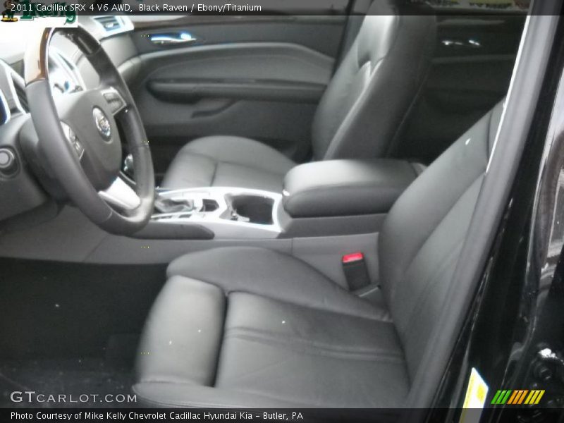 Black Raven / Ebony/Titanium 2011 Cadillac SRX 4 V6 AWD