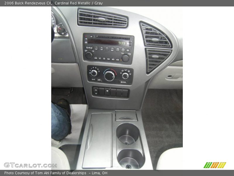 Cardinal Red Metallic / Gray 2006 Buick Rendezvous CX