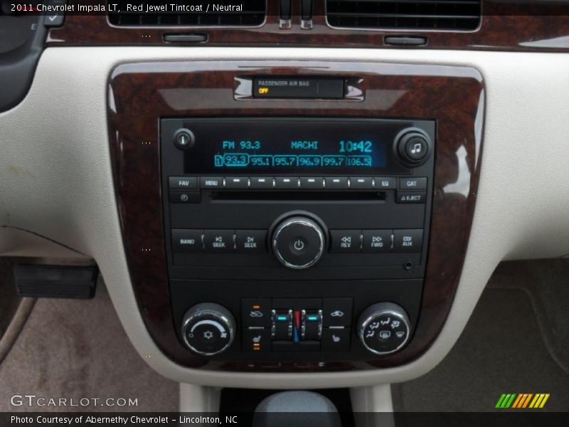 Red Jewel Tintcoat / Neutral 2011 Chevrolet Impala LT