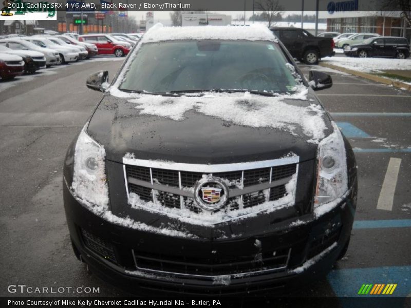 Black Raven / Ebony/Titanium 2011 Cadillac SRX 4 V6 AWD