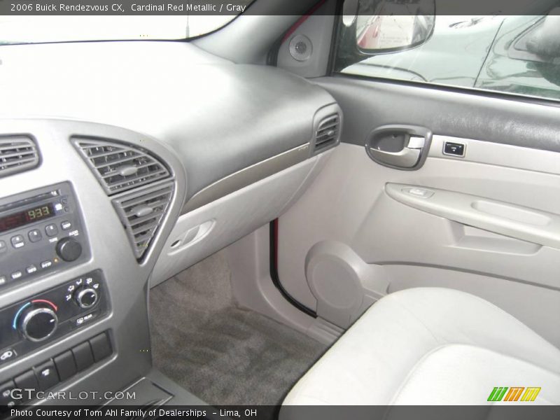 Cardinal Red Metallic / Gray 2006 Buick Rendezvous CX