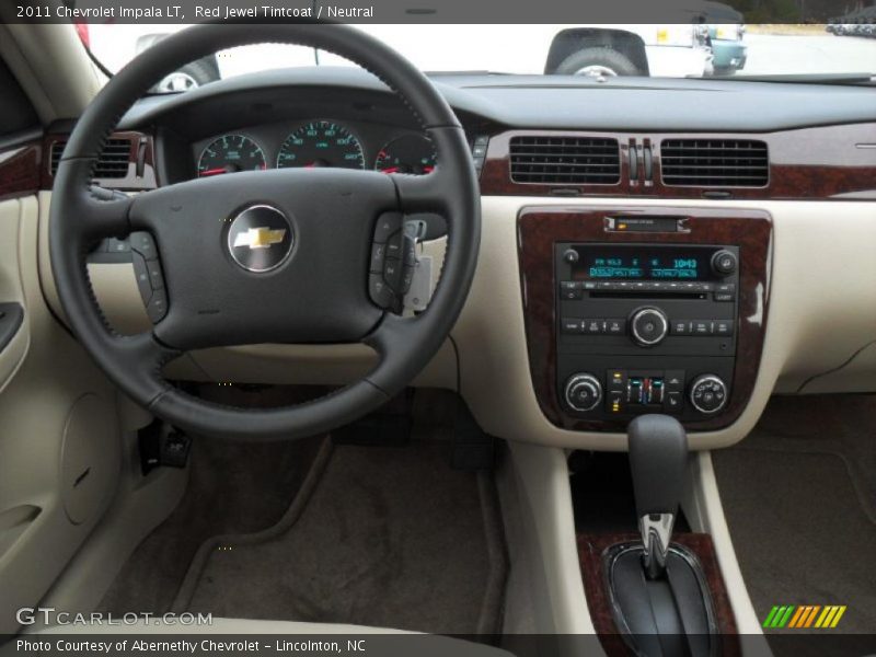 Red Jewel Tintcoat / Neutral 2011 Chevrolet Impala LT