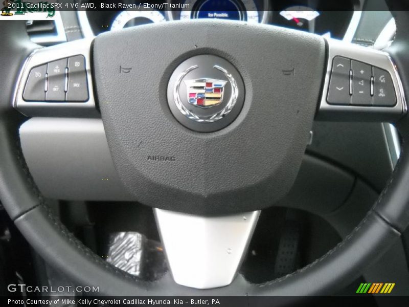 Black Raven / Ebony/Titanium 2011 Cadillac SRX 4 V6 AWD