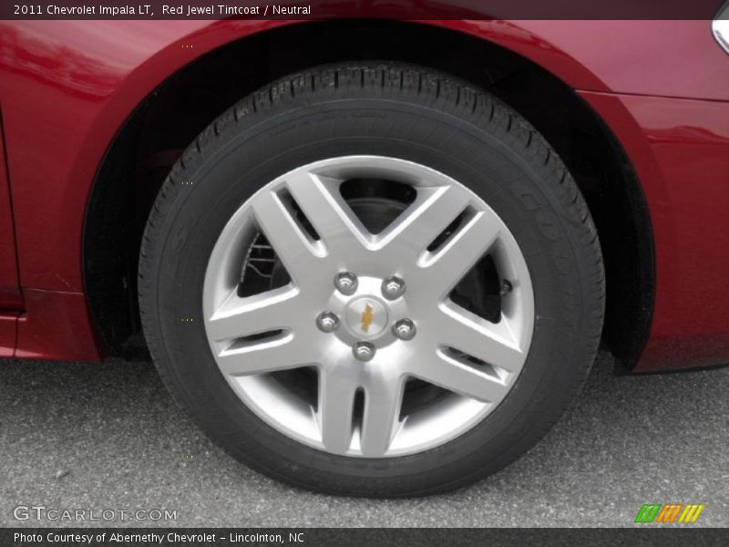 Red Jewel Tintcoat / Neutral 2011 Chevrolet Impala LT