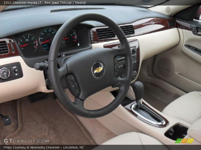 Red Jewel Tintcoat / Neutral 2011 Chevrolet Impala LT