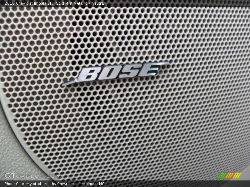 Gold Mist Metallic / Neutral 2010 Chevrolet Impala LT