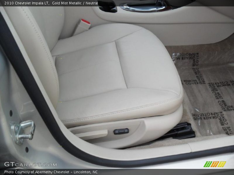 Gold Mist Metallic / Neutral 2010 Chevrolet Impala LT