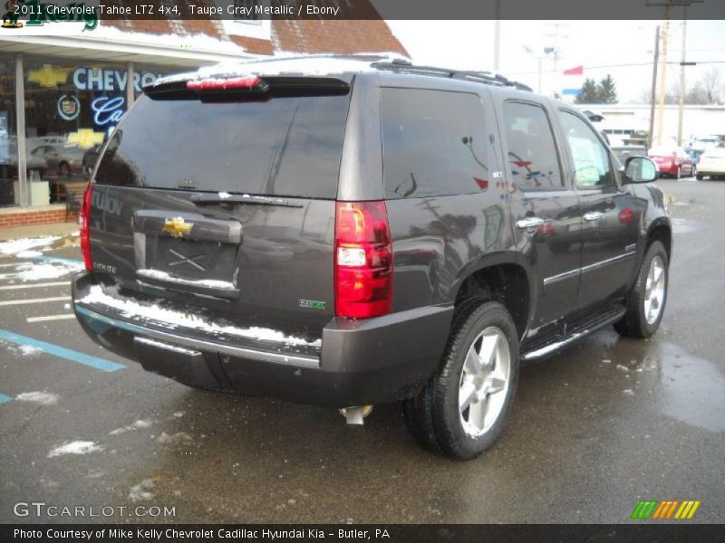 Taupe Gray Metallic / Ebony 2011 Chevrolet Tahoe LTZ 4x4