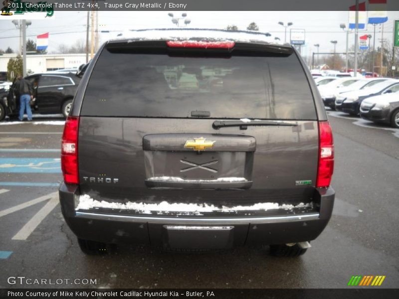 Taupe Gray Metallic / Ebony 2011 Chevrolet Tahoe LTZ 4x4