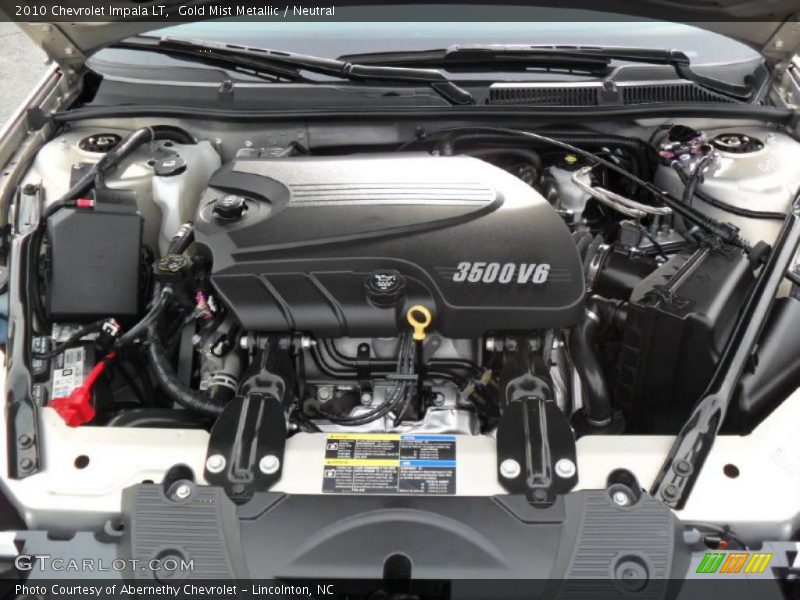 Gold Mist Metallic / Neutral 2010 Chevrolet Impala LT