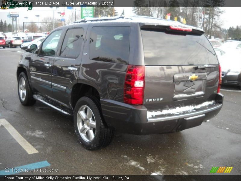 Taupe Gray Metallic / Ebony 2011 Chevrolet Tahoe LTZ 4x4