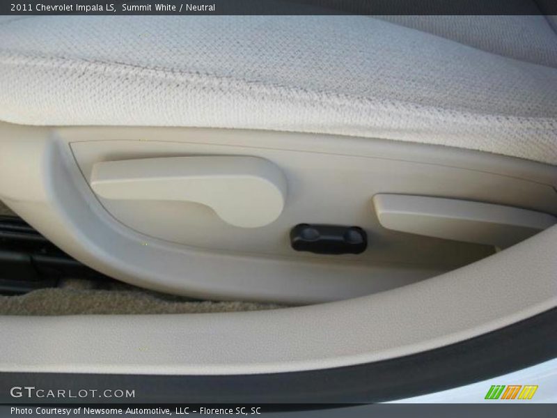 Summit White / Neutral 2011 Chevrolet Impala LS