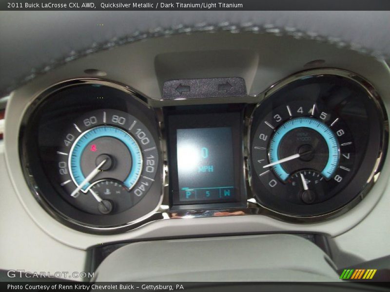 2011 LaCrosse CXL AWD CXL AWD Gauges