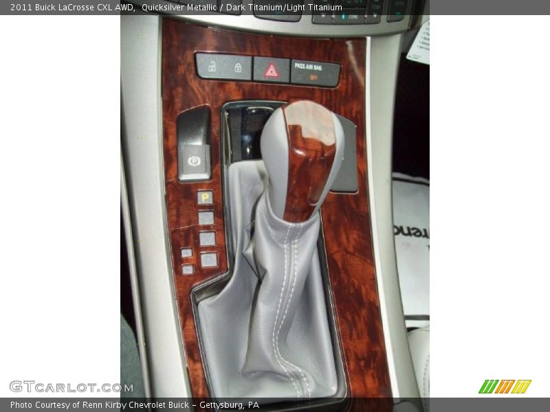  2011 LaCrosse CXL AWD 6 Speed DSC Automatic Shifter