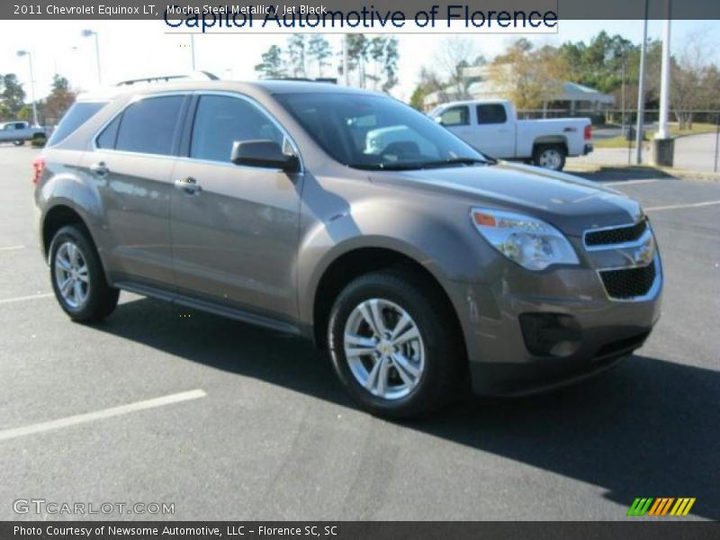 Mocha Steel Metallic / Jet Black 2011 Chevrolet Equinox LT