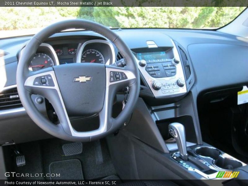 Mocha Steel Metallic / Jet Black 2011 Chevrolet Equinox LT