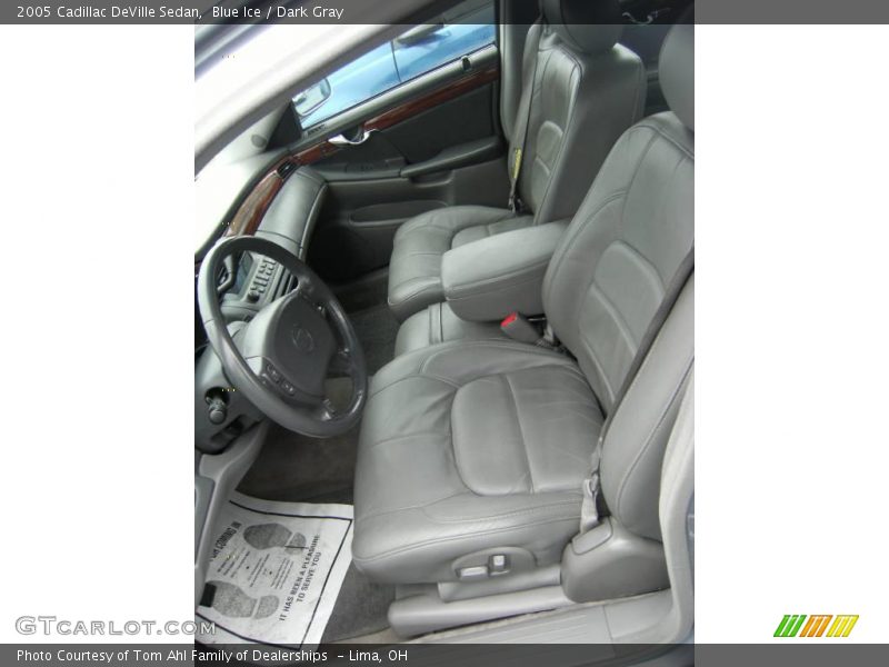Blue Ice / Dark Gray 2005 Cadillac DeVille Sedan