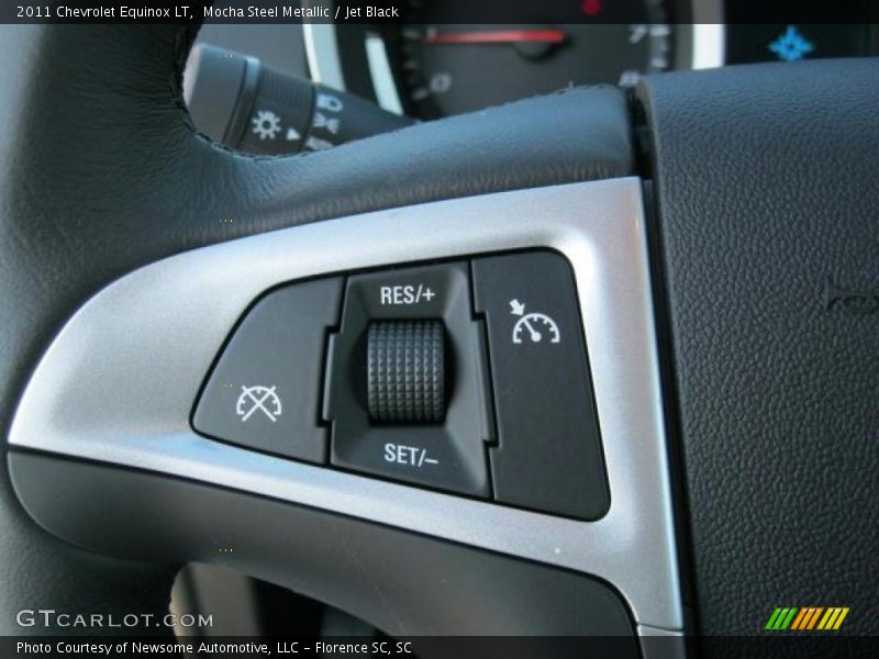 Mocha Steel Metallic / Jet Black 2011 Chevrolet Equinox LT