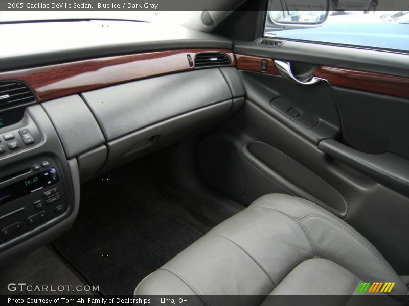 Blue Ice / Dark Gray 2005 Cadillac DeVille Sedan