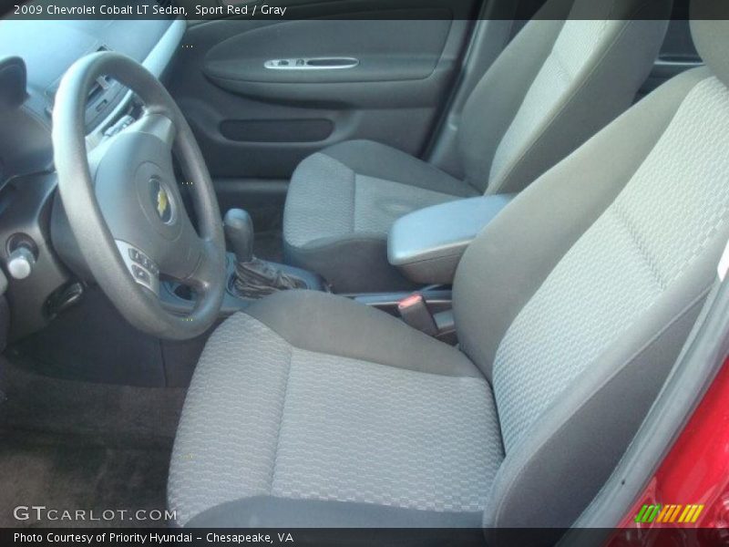 Sport Red / Gray 2009 Chevrolet Cobalt LT Sedan