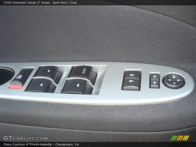 Sport Red / Gray 2009 Chevrolet Cobalt LT Sedan