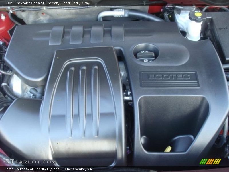 Sport Red / Gray 2009 Chevrolet Cobalt LT Sedan