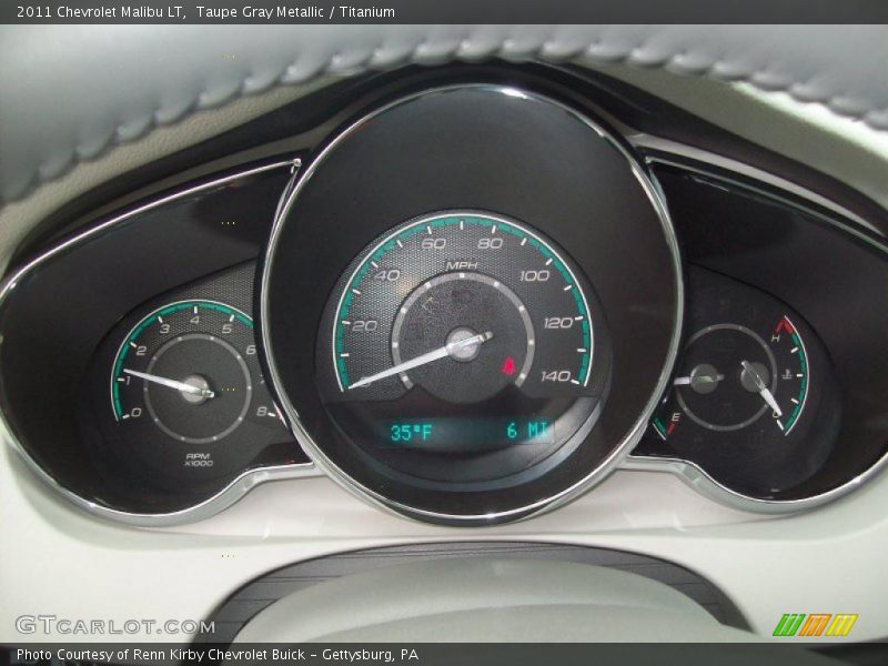  2011 Malibu LT LT Gauges