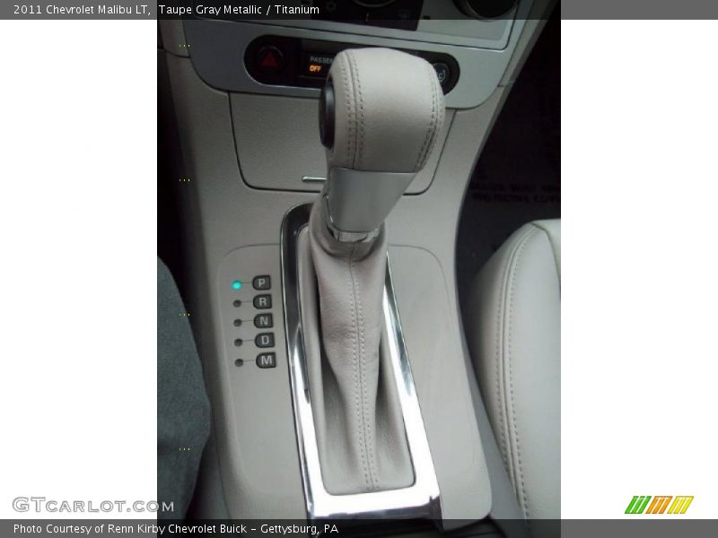  2011 Malibu LT 6 Speed Automatic Shifter