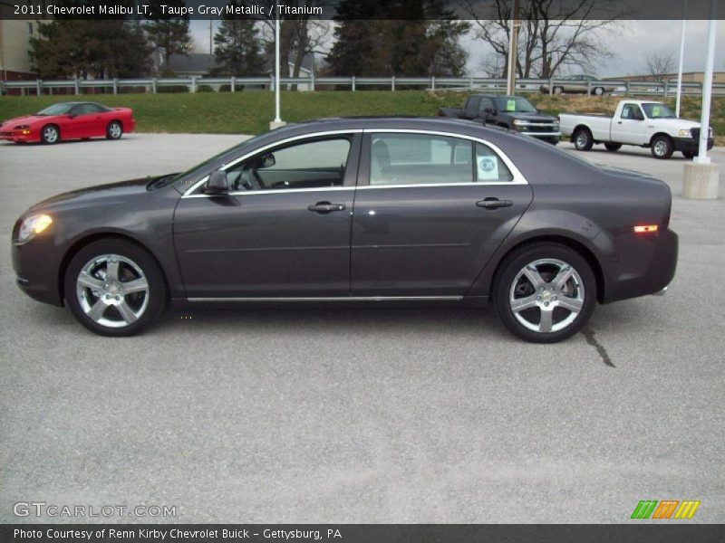  2011 Malibu LT Taupe Gray Metallic