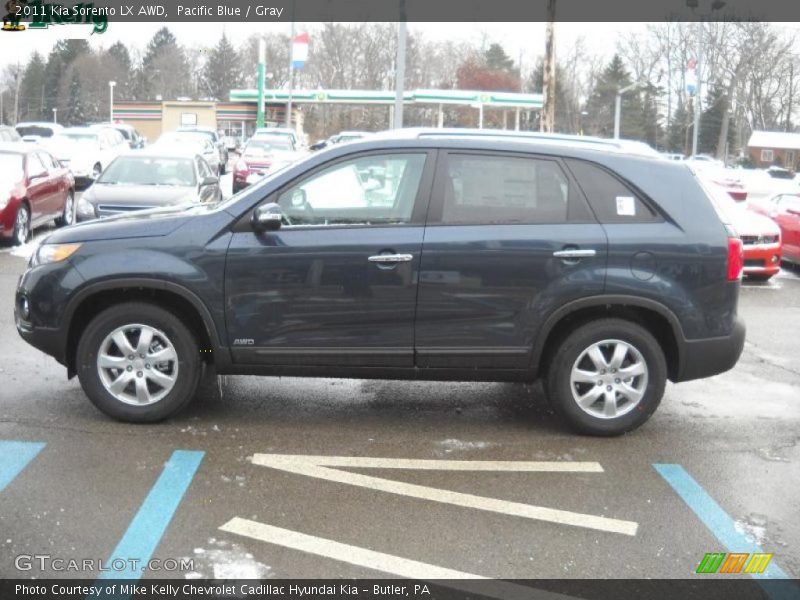  2011 Sorento LX AWD Pacific Blue