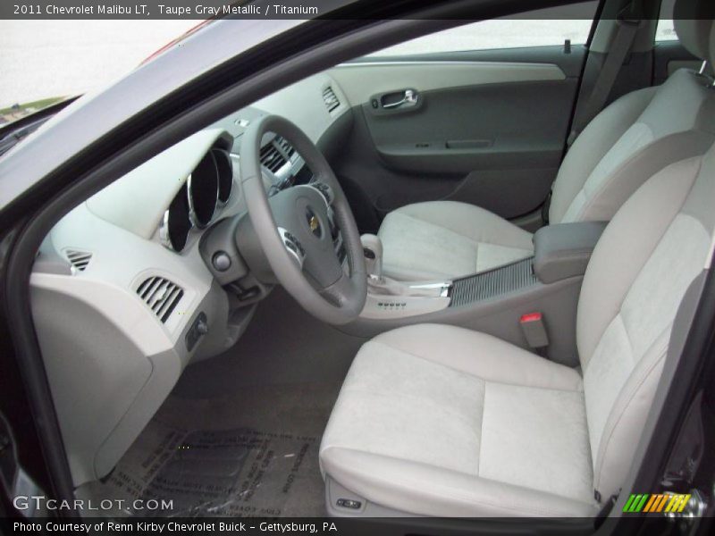  2011 Malibu LT Titanium Interior