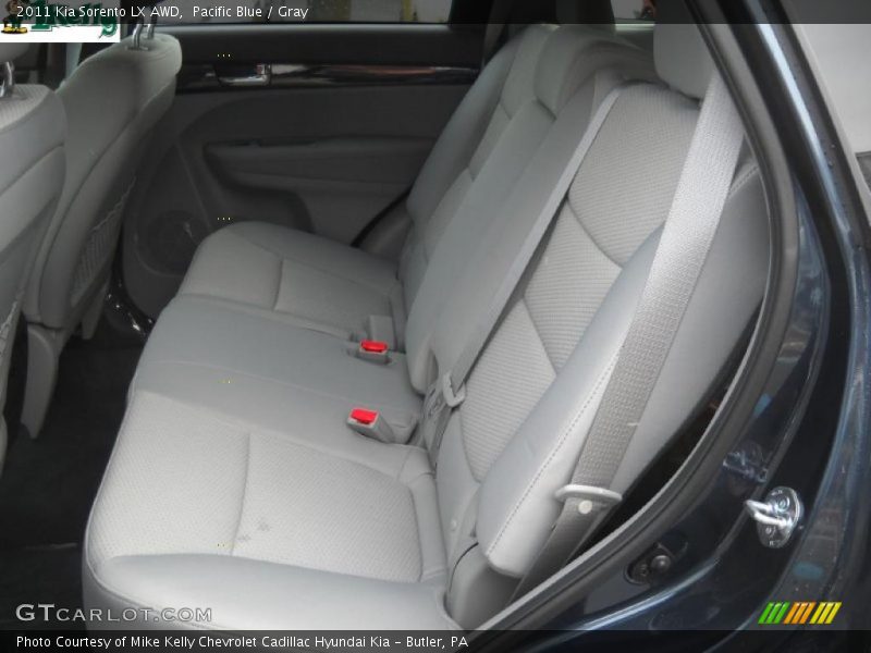 Pacific Blue / Gray 2011 Kia Sorento LX AWD