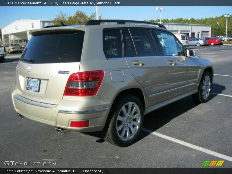 Pearl Beige Metallic / Almond/Black 2011 Mercedes-Benz GLK 350