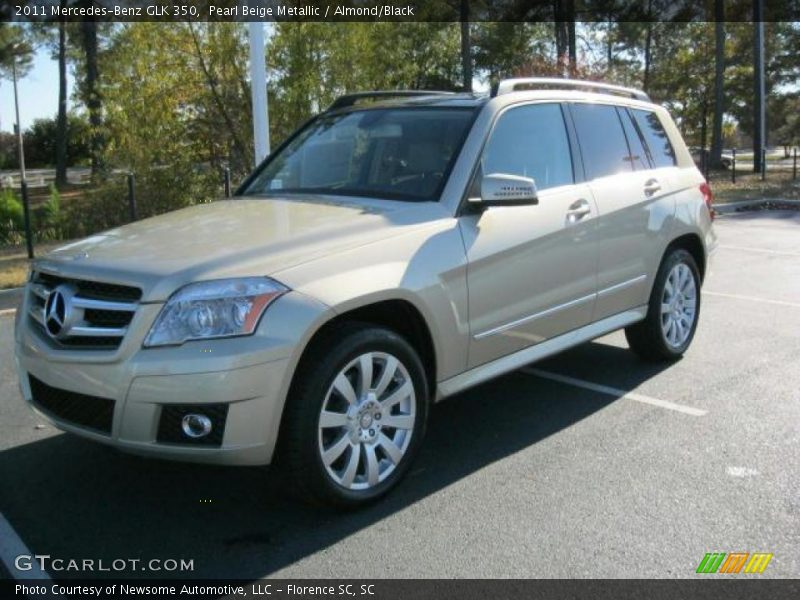 Pearl Beige Metallic / Almond/Black 2011 Mercedes-Benz GLK 350