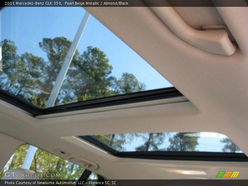 Pearl Beige Metallic / Almond/Black 2011 Mercedes-Benz GLK 350