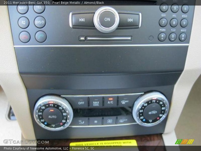 Pearl Beige Metallic / Almond/Black 2011 Mercedes-Benz GLK 350