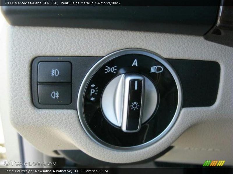 Pearl Beige Metallic / Almond/Black 2011 Mercedes-Benz GLK 350