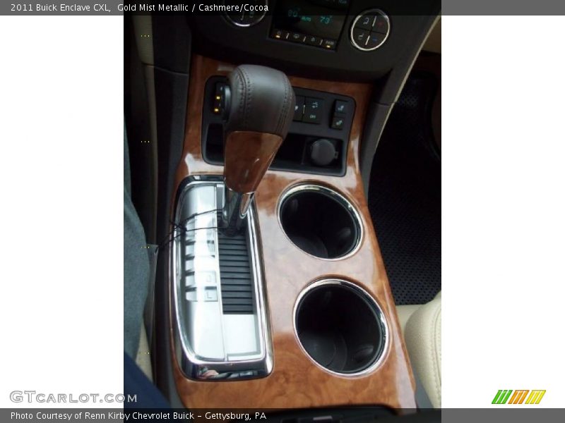 Gold Mist Metallic / Cashmere/Cocoa 2011 Buick Enclave CXL