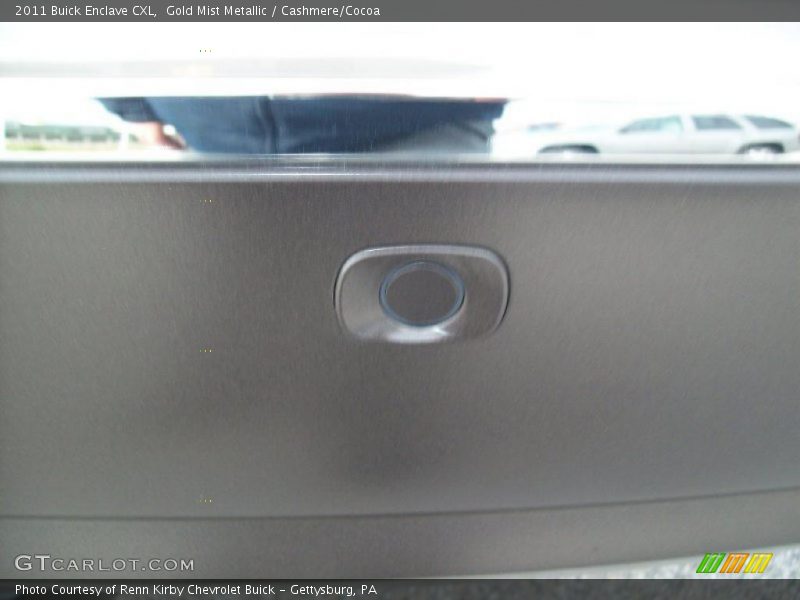 Gold Mist Metallic / Cashmere/Cocoa 2011 Buick Enclave CXL