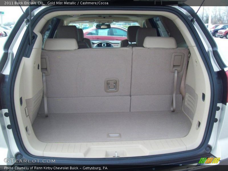 Gold Mist Metallic / Cashmere/Cocoa 2011 Buick Enclave CXL