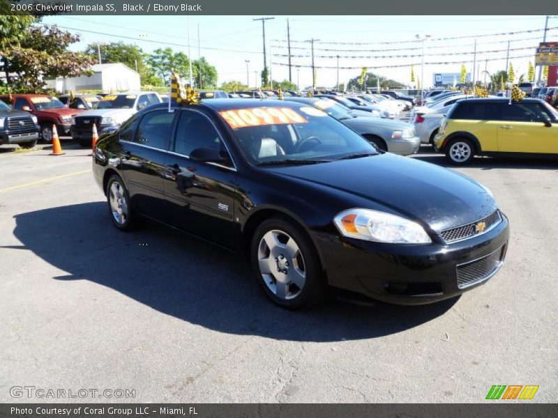 Black / Ebony Black 2006 Chevrolet Impala SS