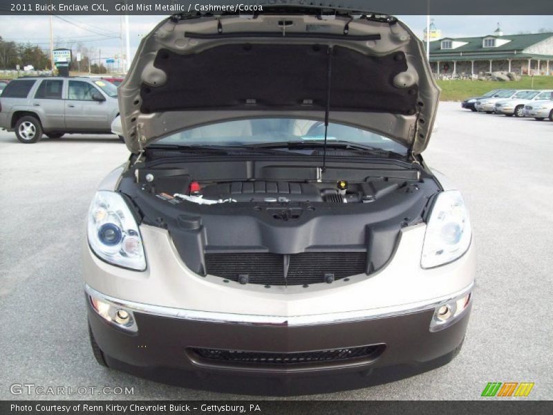 Gold Mist Metallic / Cashmere/Cocoa 2011 Buick Enclave CXL