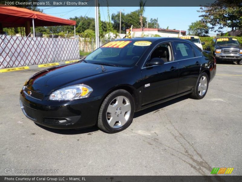 Black / Ebony Black 2006 Chevrolet Impala SS