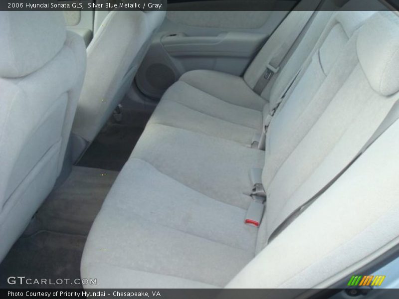 Silver Blue Metallic / Gray 2006 Hyundai Sonata GLS