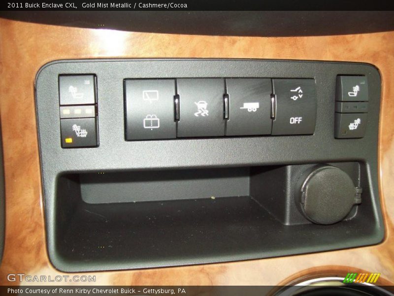 Gold Mist Metallic / Cashmere/Cocoa 2011 Buick Enclave CXL