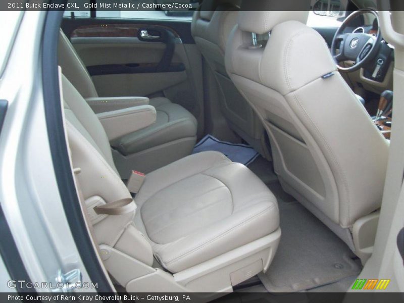 Gold Mist Metallic / Cashmere/Cocoa 2011 Buick Enclave CXL