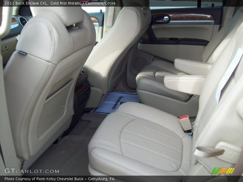 Gold Mist Metallic / Cashmere/Cocoa 2011 Buick Enclave CXL